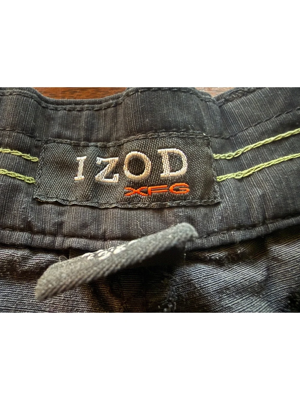 IZOD XFG Black Casual Shorts Size 36